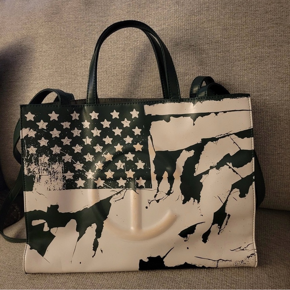 Telfar Medium Dark Olive Flag Bag